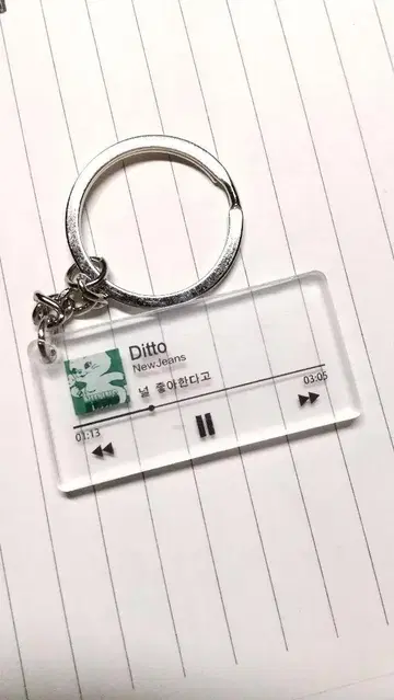 New Jeans Ditto 아크릴 키링