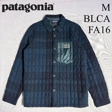 Patagonia 남성용 리사이클 다운 셔츠 자켓 M 사이즈