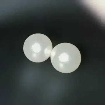 화이트 펄 귀걸이