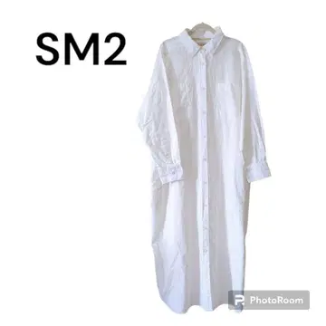 b723 [ SM2 ] 린넨 혼방 셔츠 원피스 루즈핏 성숙 캐주얼 린넨