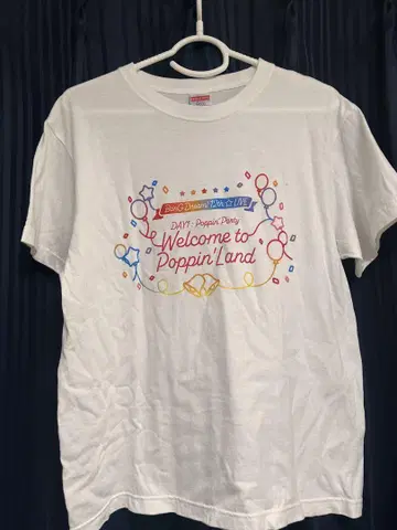 Welcome to Poppin'Land T셔츠 M사이즈