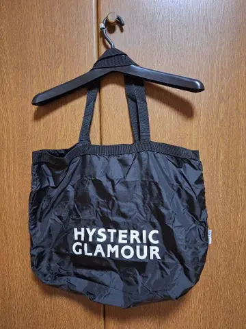 HYSTERIC GLAMOUR 블랙 토트 에코백