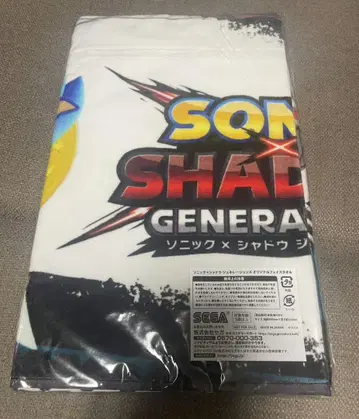 SONIC x SHADOW GENERATIONS 페이스 타월