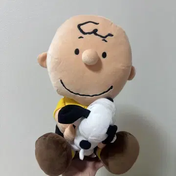 찰리 브라운 봉제 인형 택 포함