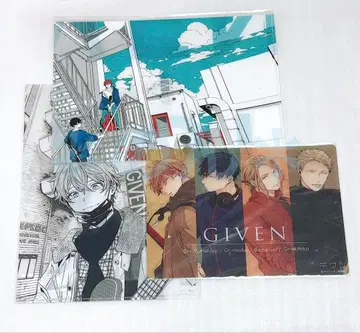 기븐 클리어 파일 책받침 POP UP SHOP in 기노쿠니야 서점