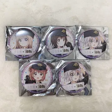 유루유리 캔뱃지 콜라보 에이덴 5종 세트