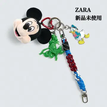 ZARA 해리 램버트 콜라보 멀티 참 키링 미키마우스 새상품