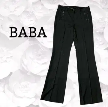 [ BABA ] 팬츠/하의 [ F ] 블랙/블랙 무지 한국제