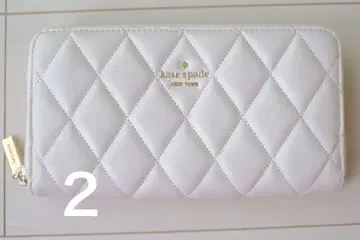 미사용 새상품 kate spade 퀼팅 장지갑