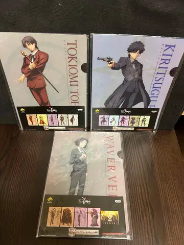 제일복권 Fate/Zero 클리어 파일 세트 3종