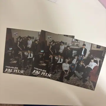 TREASURE 엽서 2장