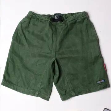 Manastash 100% hemp 헴프 그린 숏팬츠 S