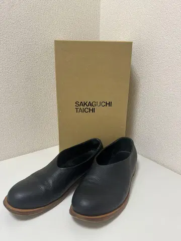 SAKAGUCHI TAICHI 가죽 슬립온