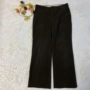 썸데이 디망쉬 코듀로이 와이드 스트레이트 팬츠