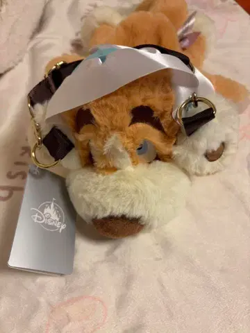 디즈니 스토어 피터팬 나나 미니백 봉제 인형