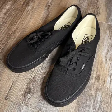 VANS 오센틱 27 USA 기획 블랙 블랙 반스