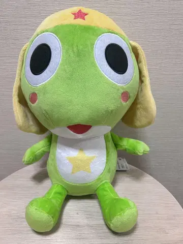 개구리 중사 케로로 메챠모후굿토 봉제 인형