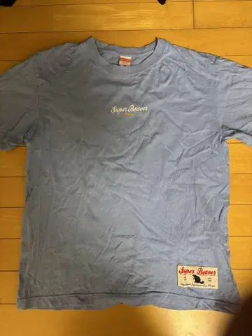 super beaver 스카이블루 T셔츠