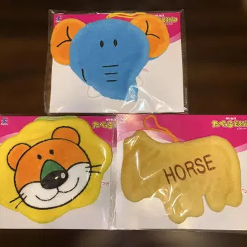 타베코 동물 그 자체 타월 3종 세트