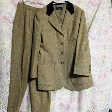 [새상품급] TRANS WORK 베이지 셋업 수트 셋업