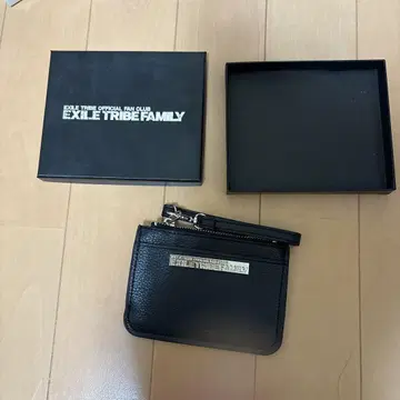 EXILE TRIBE 팬클럽 굿즈 블랙 지갑