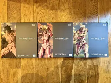카이요도 REVOLTECH 진격의 거인 피규어 세트