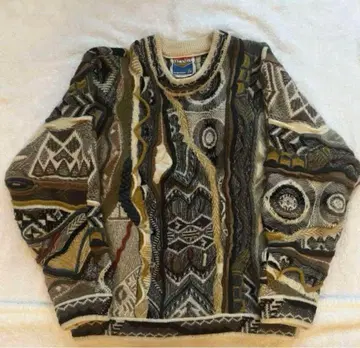 90s vintage COOGI AKALANDA 올 패턴 3D 니트