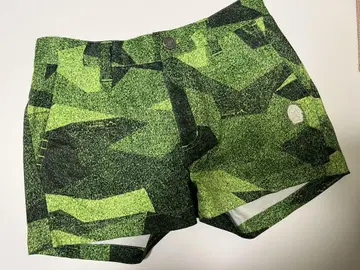 러셀노 골프 카모플라쥬 여성용 숏팬츠