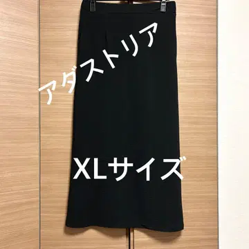 4335 아다스트리아 스커트 블랙 XL 미사용 새상품