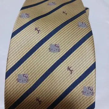 헬로키티 스트라이프 넥타이