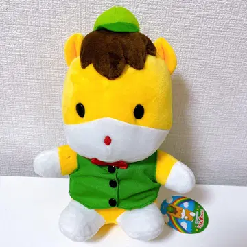 택 포함 군마짱 봉제 인형 구멍 있음