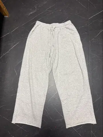 BOWNY VINTAGE 그레이 조거 팬츠 M