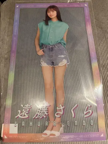 엔도 사쿠라 클리어 포스터