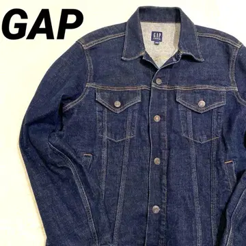 GAP 데님 자켓 짙은 색상 남성용 M 사이즈