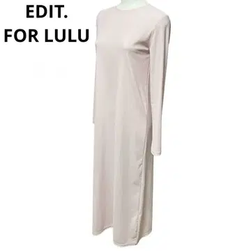 EDIT.FOR LULU 스트레치 저지 드레스 롱 원피스