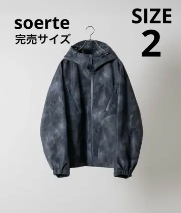 [ 완판템 ] soerte 마운틴 후드티 사이즈 2