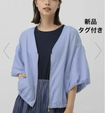 새상품 SALOON 숏 블루종