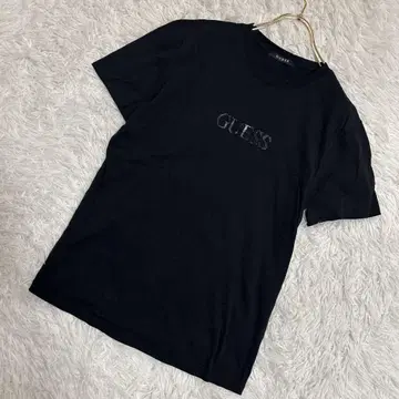 GUESS T셔츠 블랙M 로고