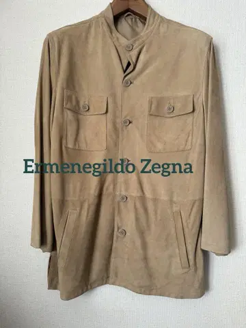 Ermenegildo Zegna 스웨이드 커버올