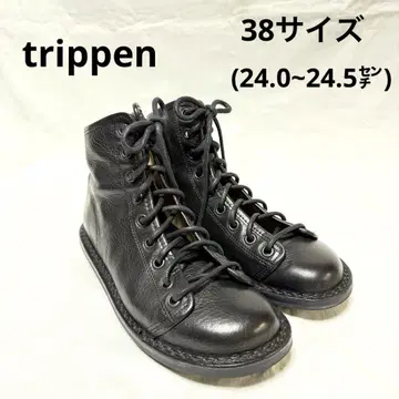 trippen Eiger Black 38 사이즈