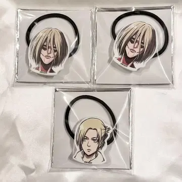 진격의 거인 기억으로의 진격 애니 여성형 거인 머리끈