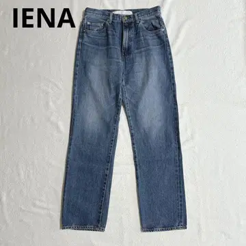 새상품급 IENA 이에나 셀비치 하이라이즈 데님 팬츠 블루 38