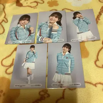 HKT48 타케다 토모카 net shop 한정판 사진 5장 세트
