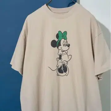 별주 Minnie Mouse 미니 마우스 T셔츠 오버 사이즈