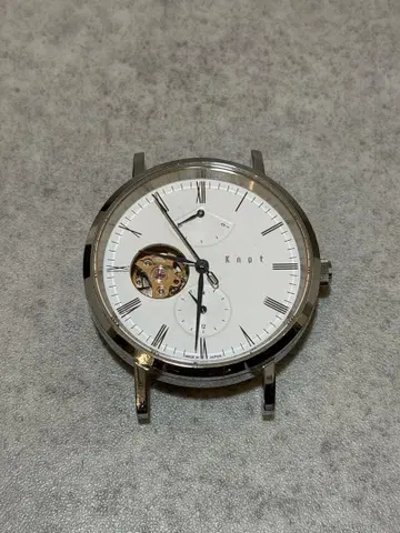 Knot CAP-38SVWH1 자동 와인딩 손목시계 화이트