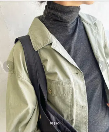 스픽 앤 스팬 미사용 택 포함 하이넥 풀오버 블랙