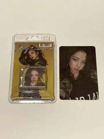 aespa whiplash smini 트레이딩 카드 카리나