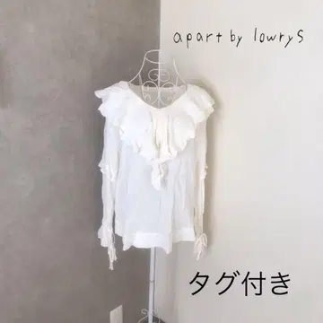 택 포함 새상품 아파트 바이 로리즈 블라우스