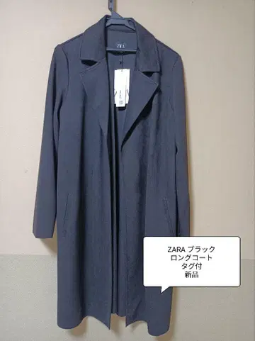 ZARA 블랙 롱 코트