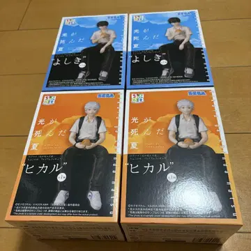 빛이 죽은 여름 피규어 4체 세트 히카루 요시키